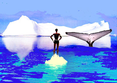 ecogrrrl in Antarctica